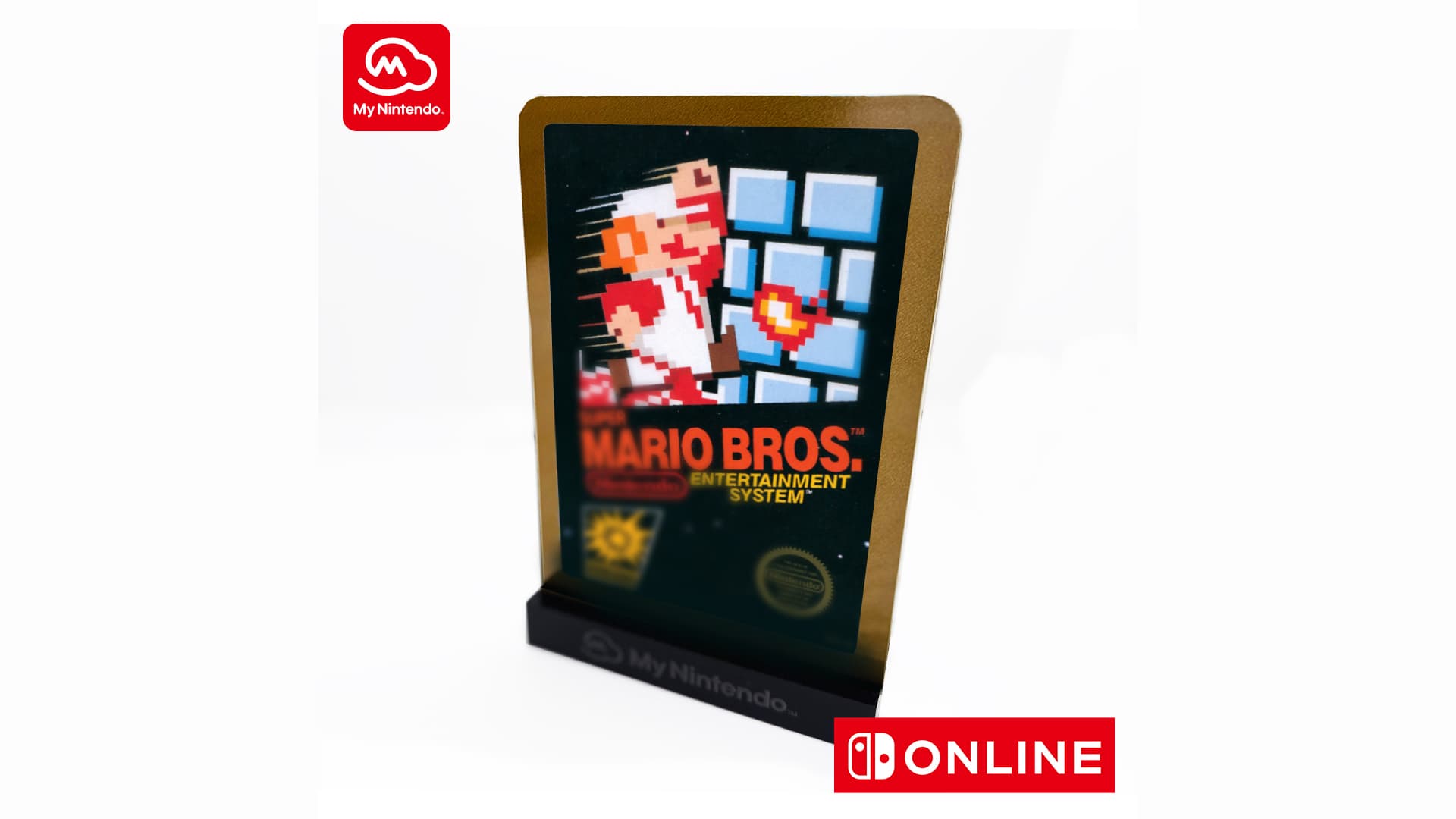 Nintendo Classics - Super Mario Bros.™ desktop metal display (for Nintendo Switch Online members only) 1